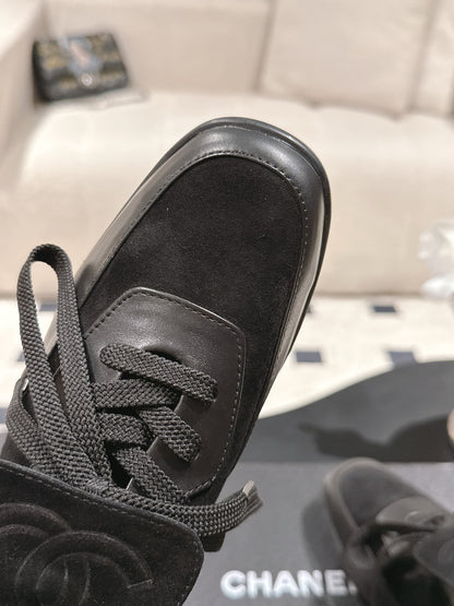 Chan 25fw British style causal shoes