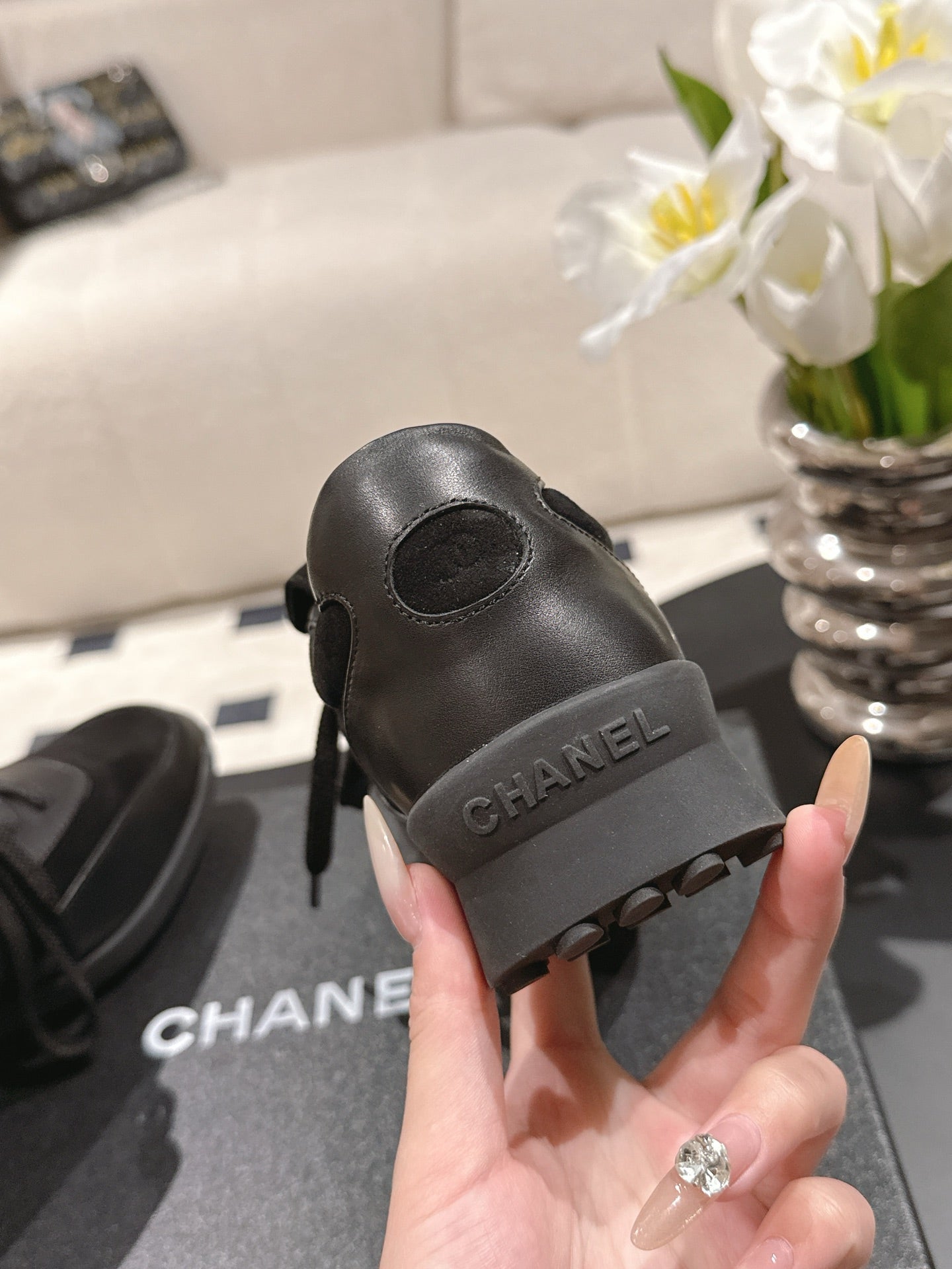 Chan 25fw British style causal shoes