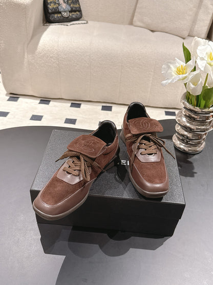 Chan 25fw British style causal shoes