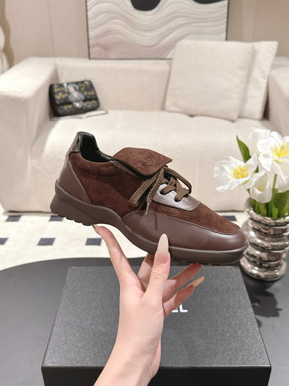 Chan 25fw British style causal shoes