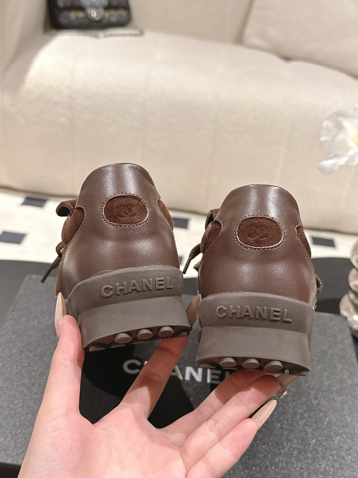 Chan 25fw British style causal shoes