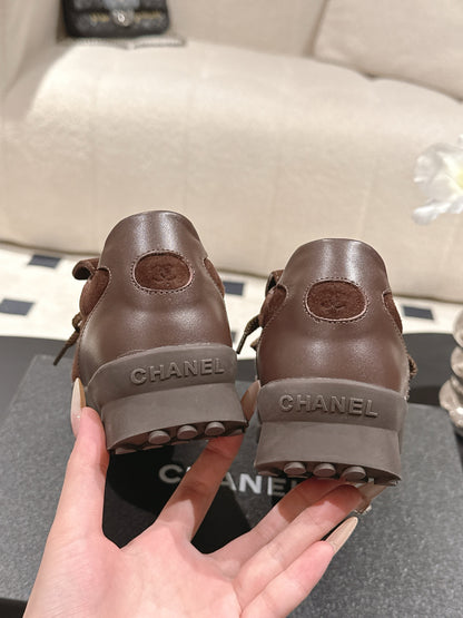 Chan 25fw British style causal shoes