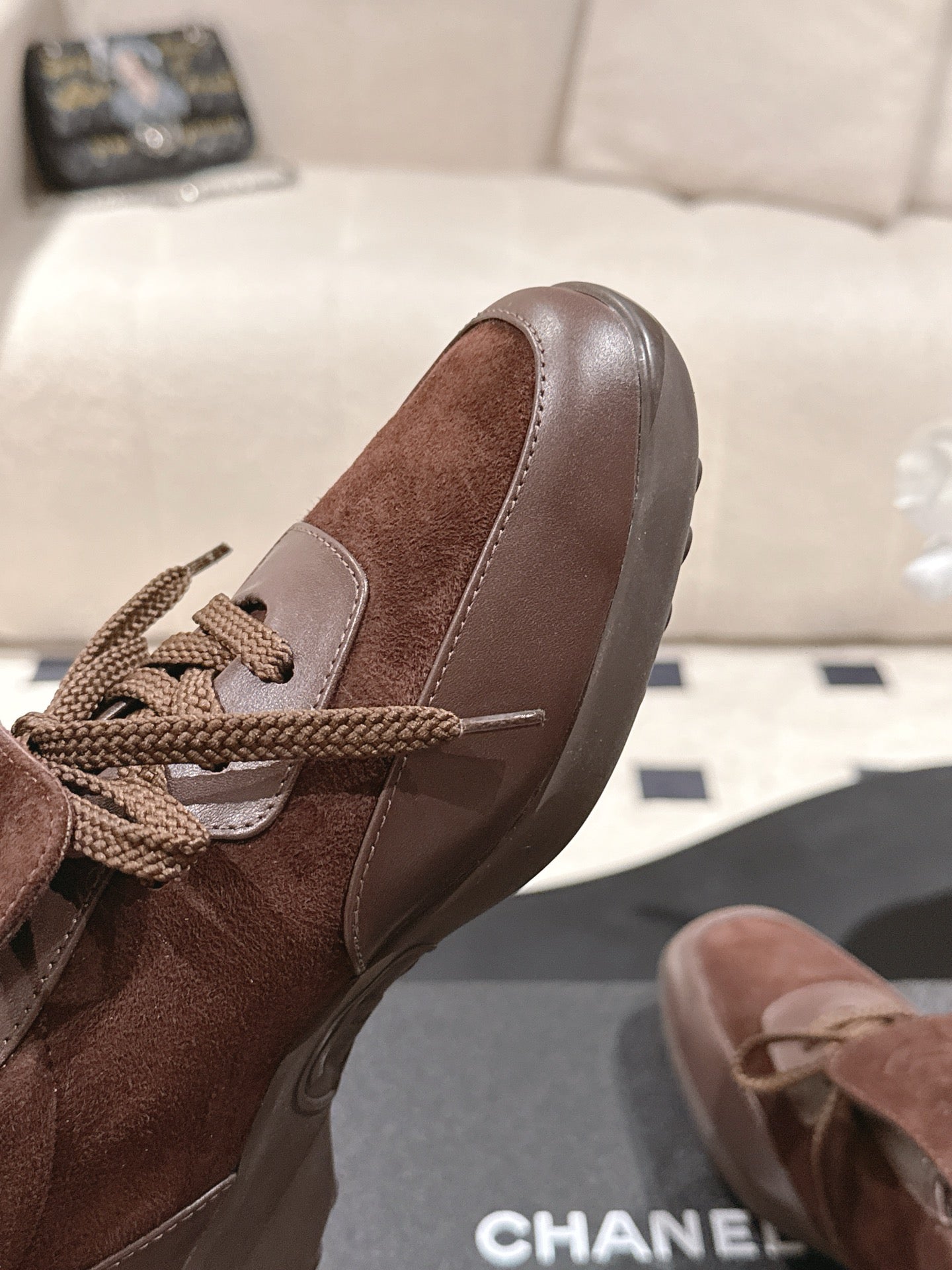 Chan 25fw British style causal shoes