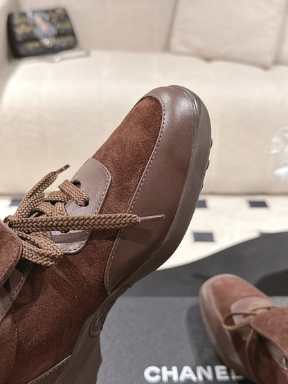 Chan 25fw British style causal shoes