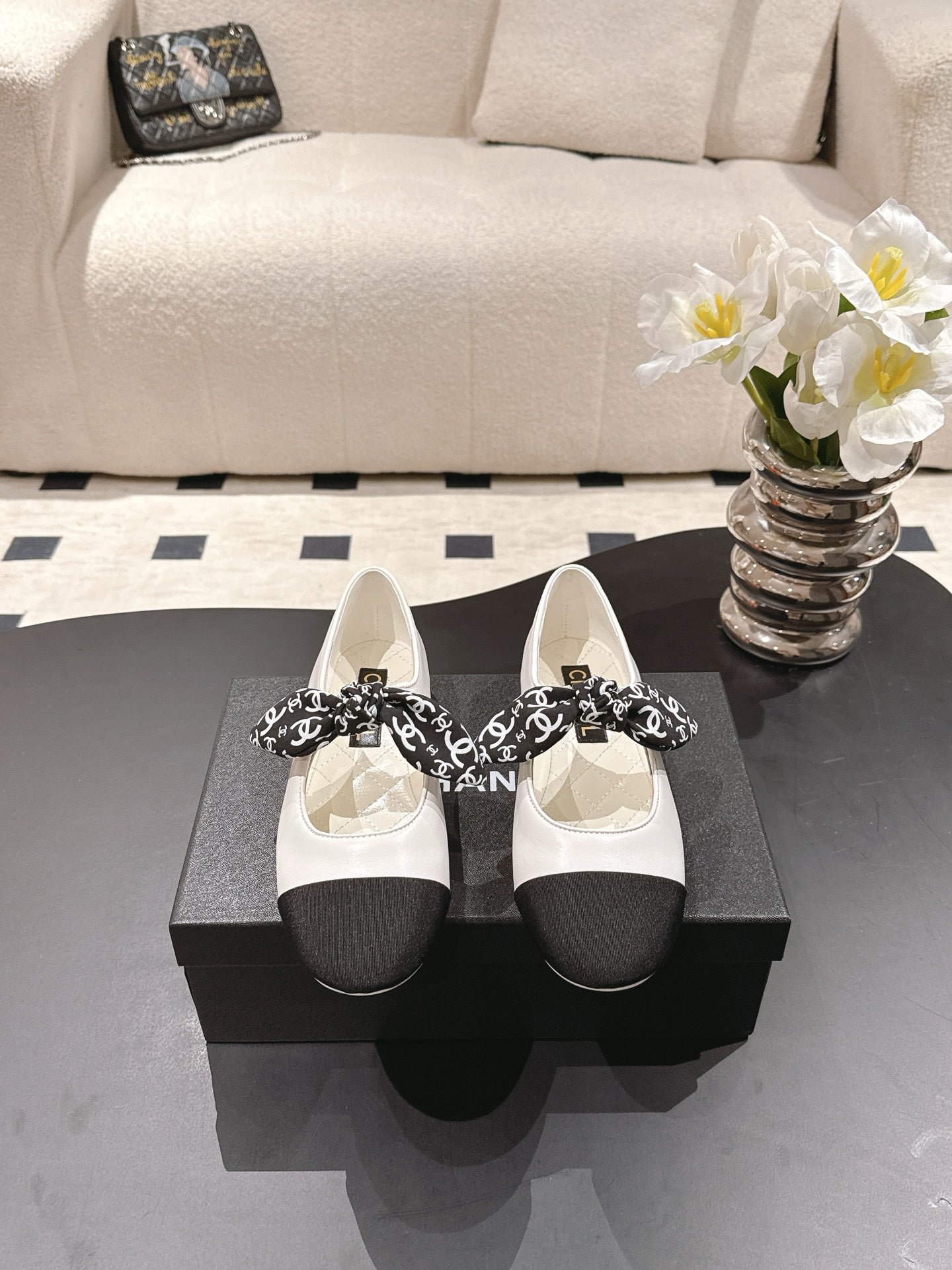 Chan 25fw mary jane flats