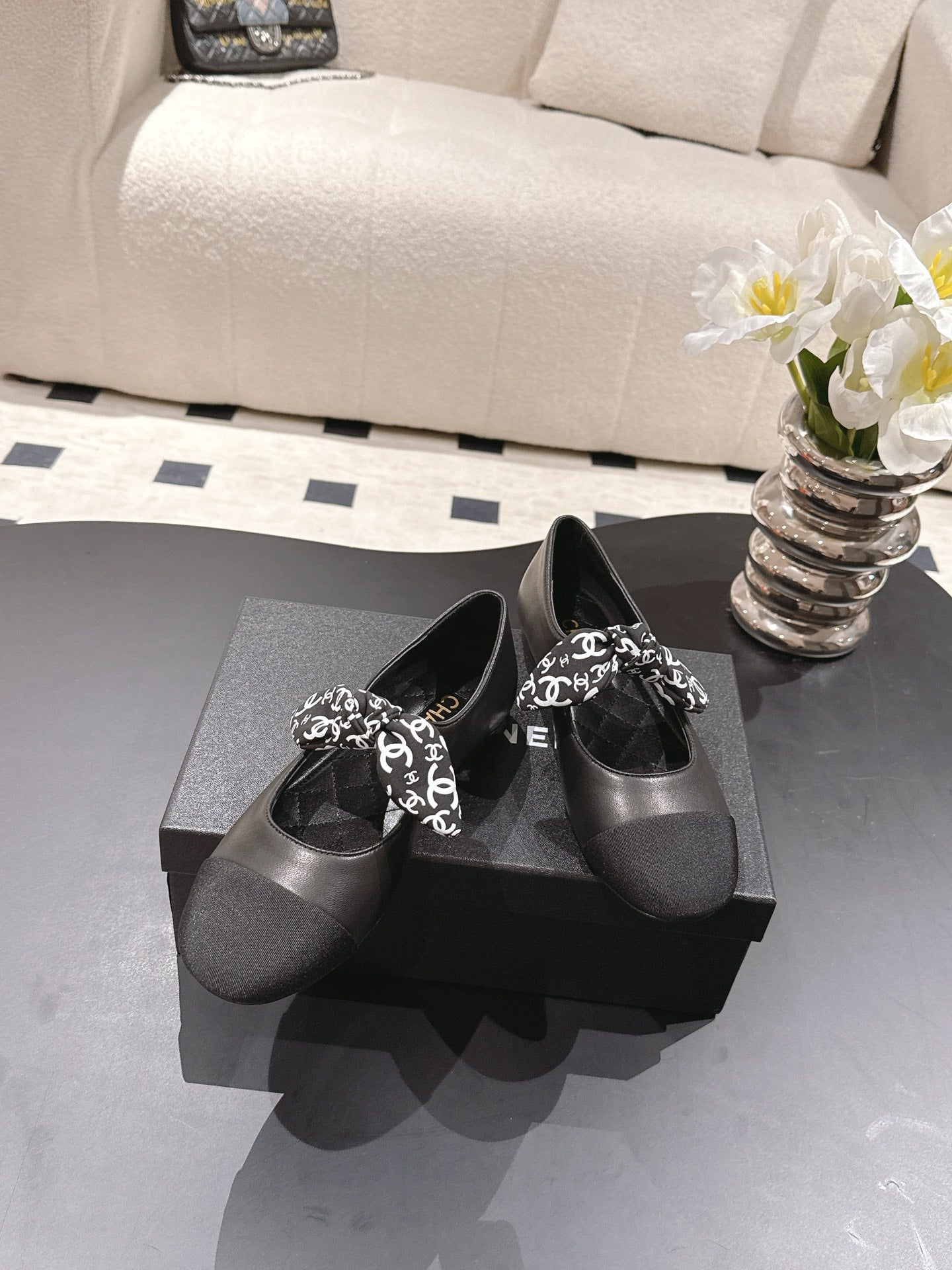 Chan 25fw mary jane flats