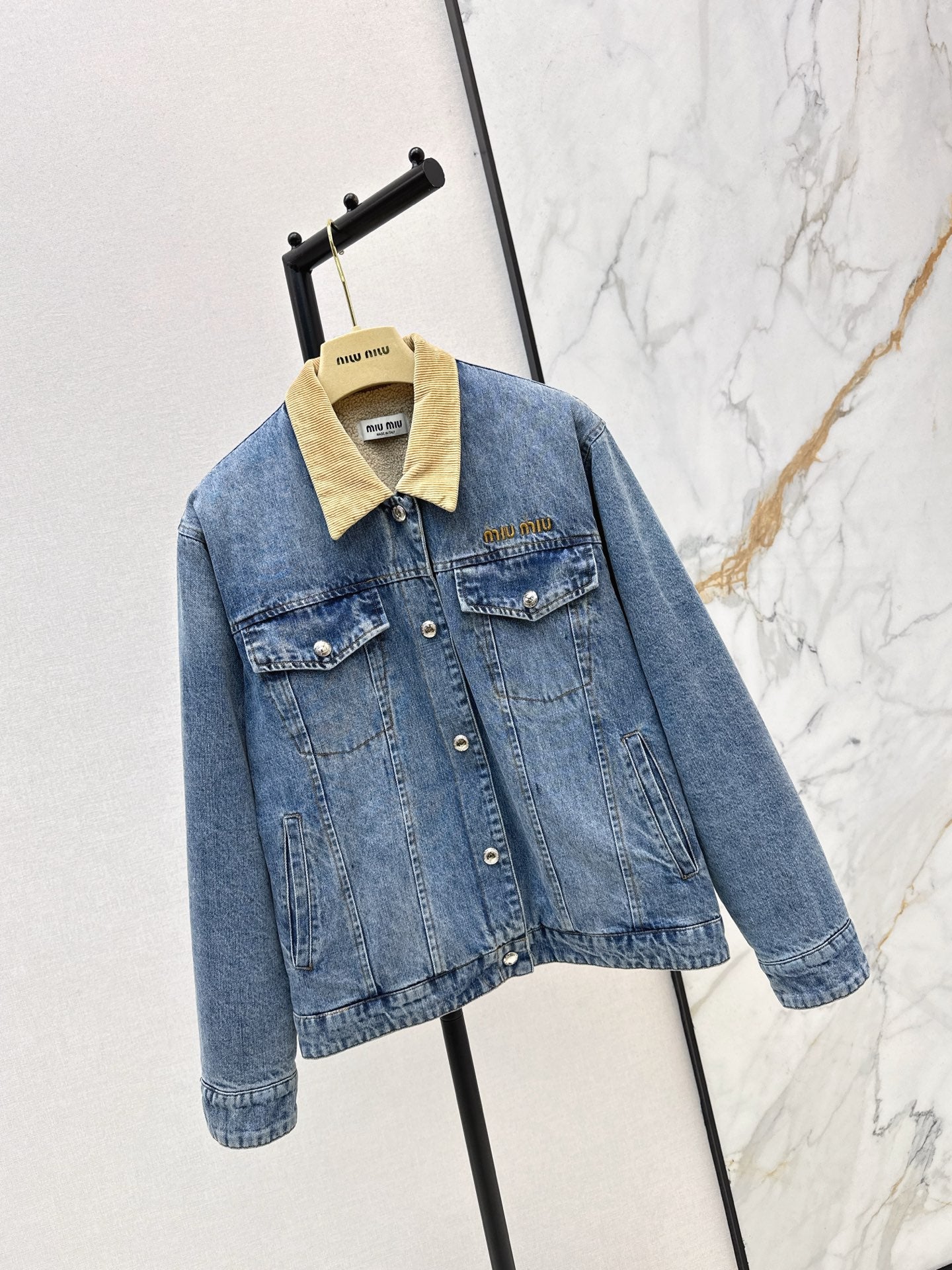 Miu 25fw denim jacket