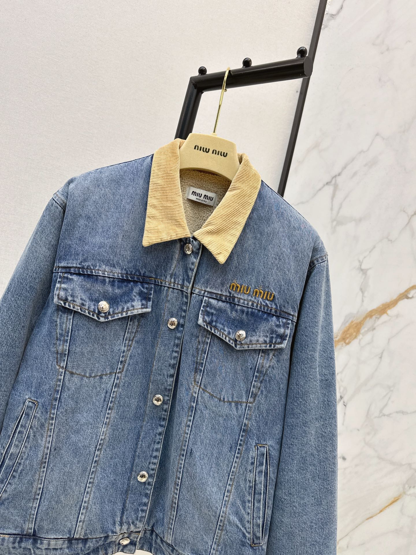 Miu 25fw denim jacket