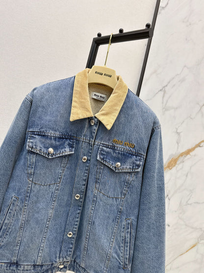 Miu 25fw denim jacket