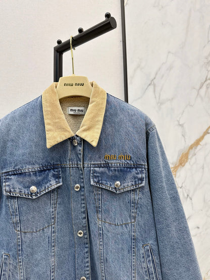 Miu 25fw denim jacket