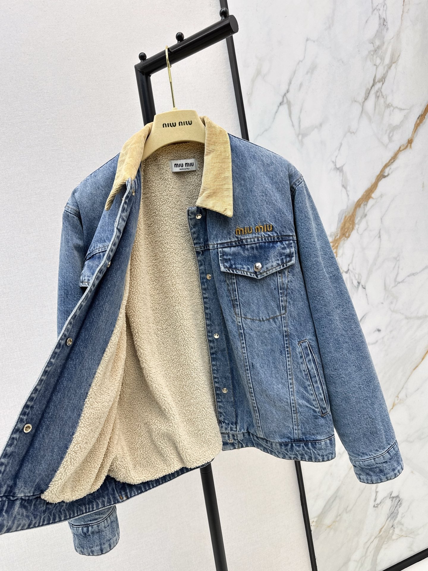 Miu 25fw denim jacket