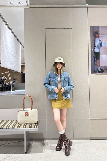 Miu 25fw denim jacket