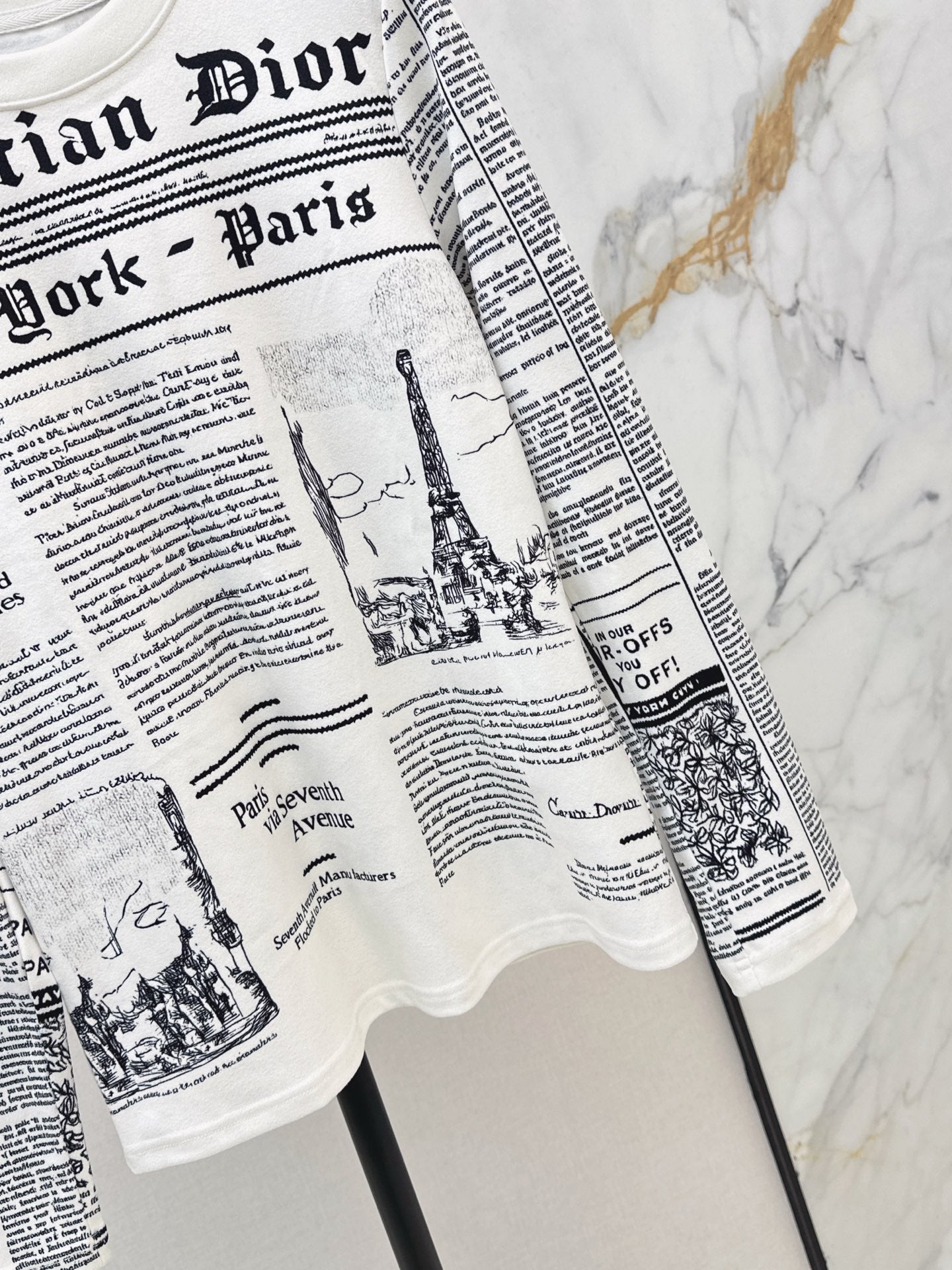 CD 25fw print basic tee