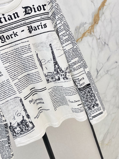 CD 25fw print basic tee