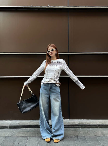 CD 25fw print basic tee