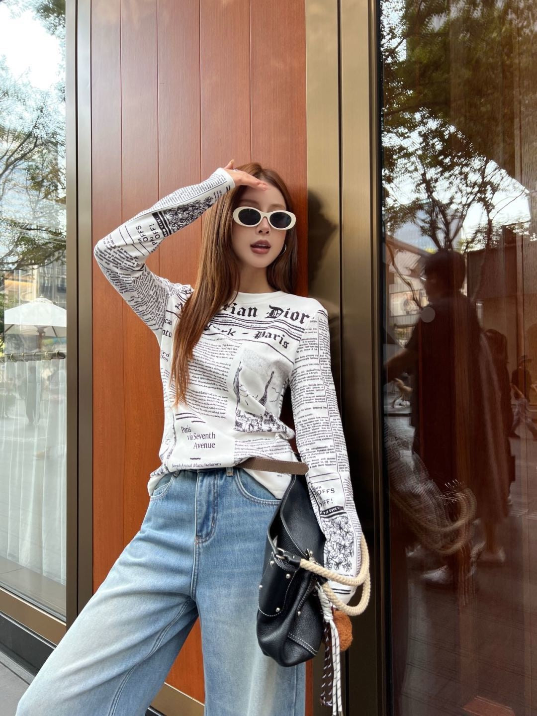 CD 25fw print basic tee