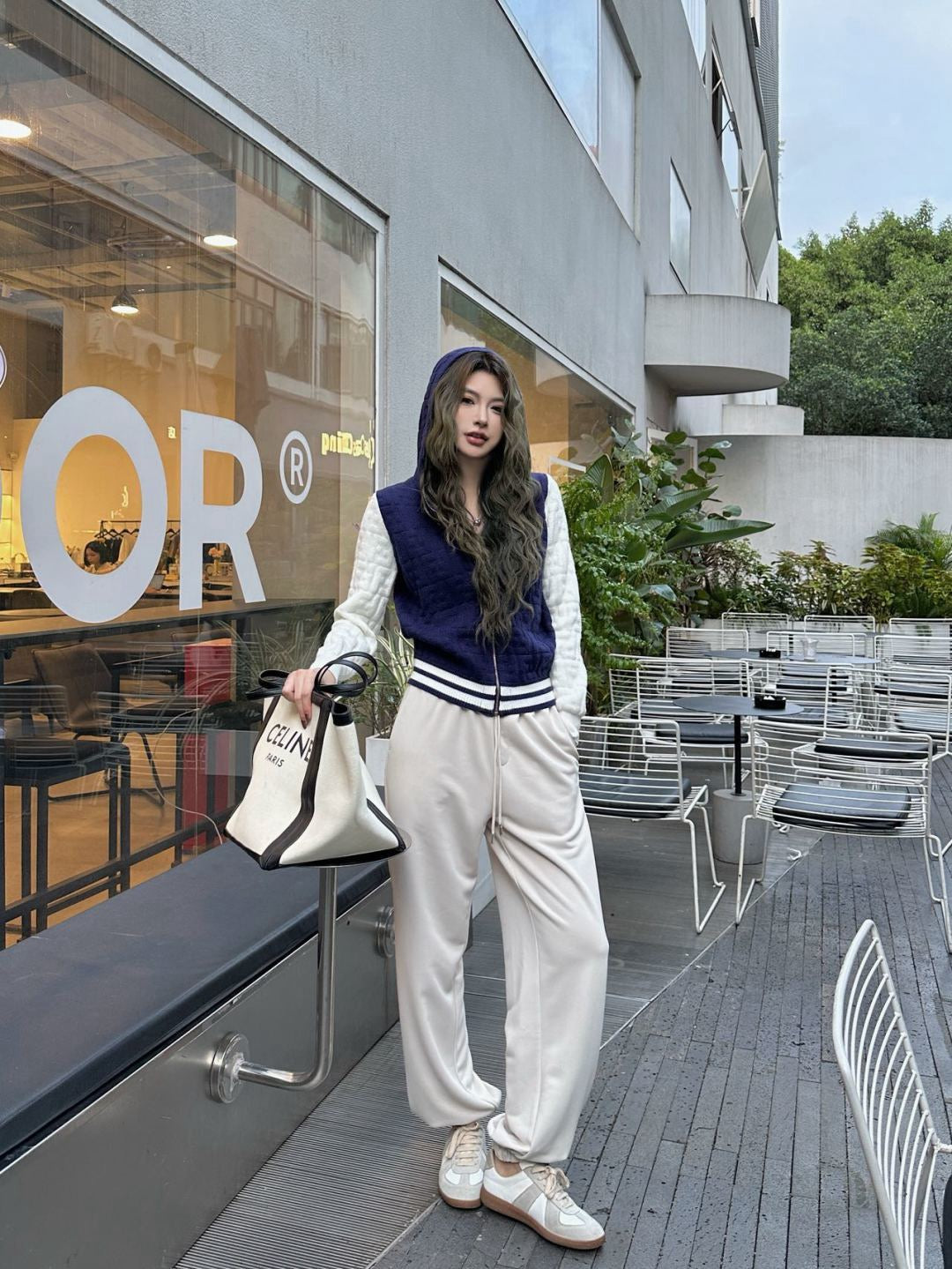 Fend 25fw chinos causal pants