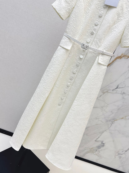 CD 25fw jacquard dress