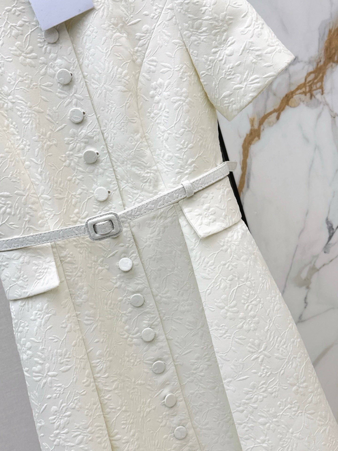 CD 25fw jacquard dress