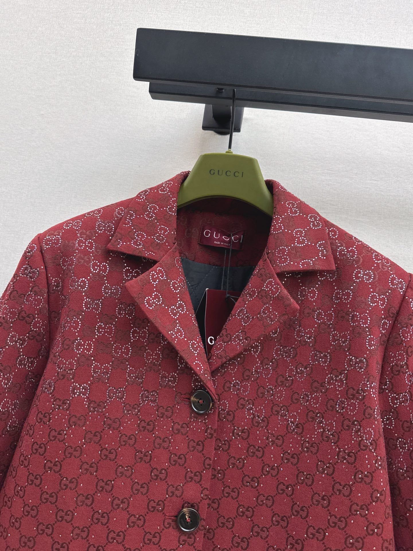 Gucc 25fw jacquard blazer
