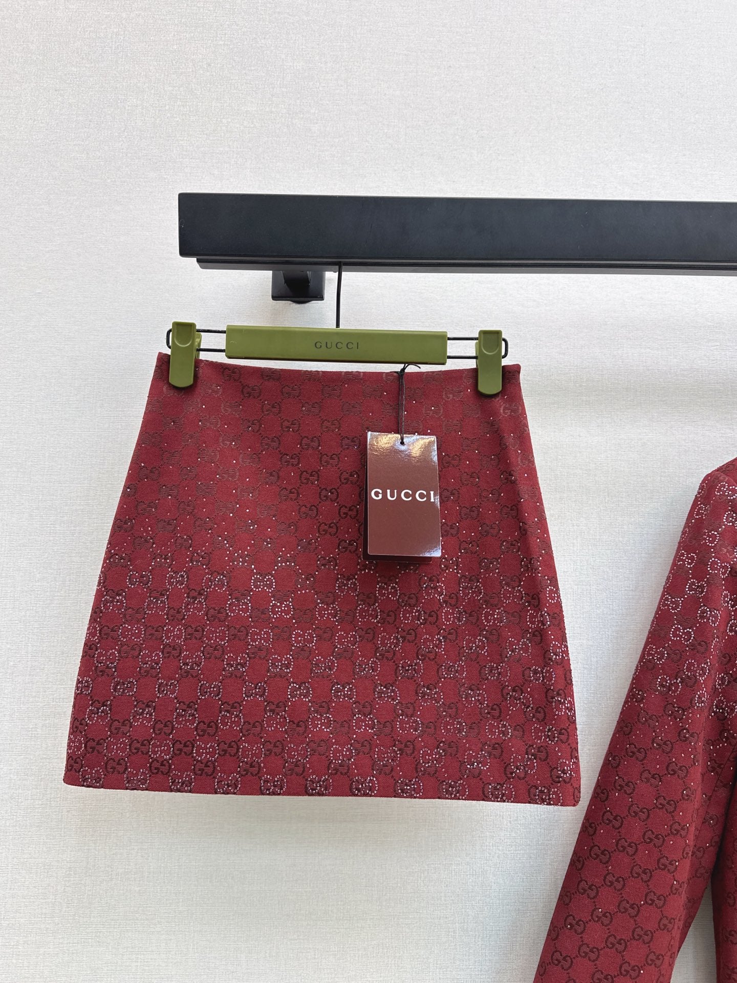 Gucc 25fw bling skirt