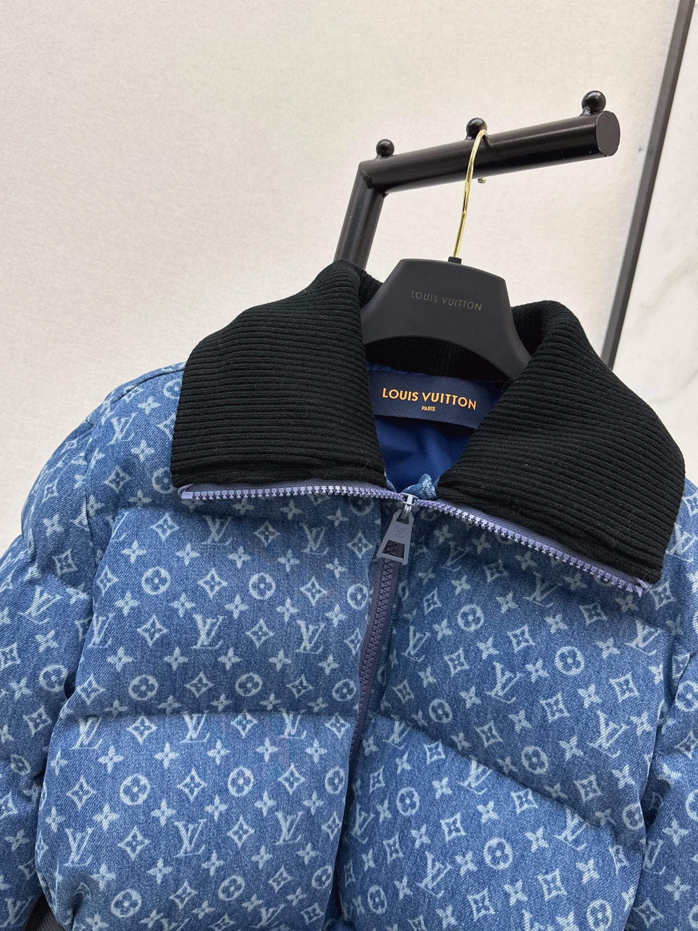 Louis 25fw denim down jacket