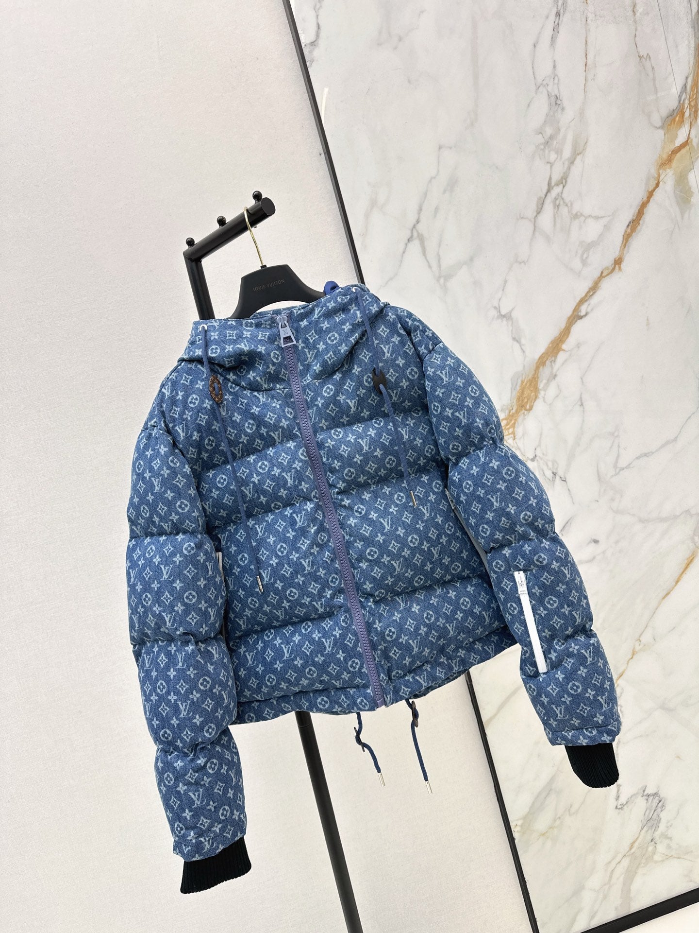 Louis 25fw denim down jacket