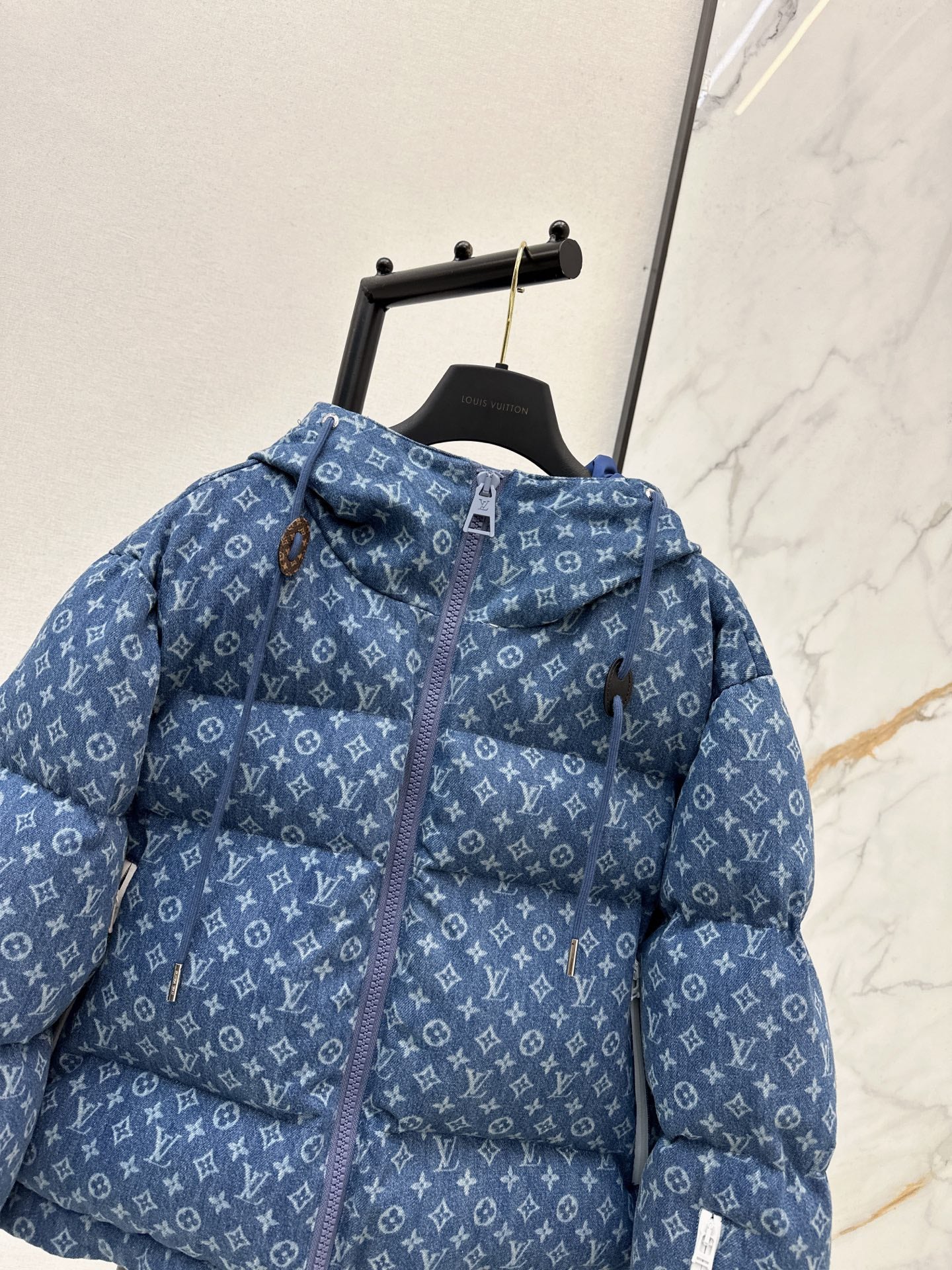 Louis 25fw denim down jacket