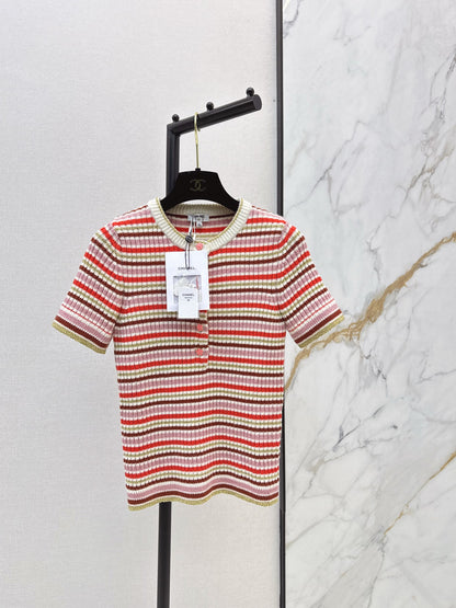 Chan 25fw stripe knit sweater