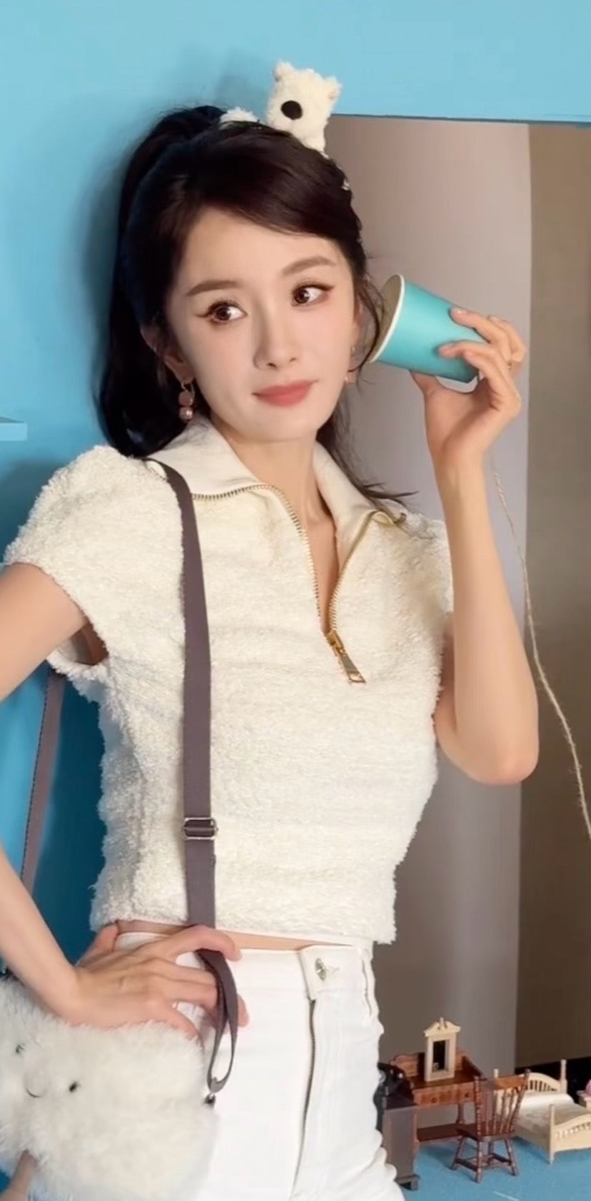 Balm 25fw sleeveless knitwear