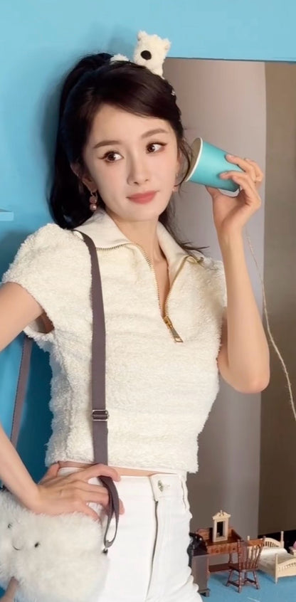 Balm 25fw sleeveless knitwear