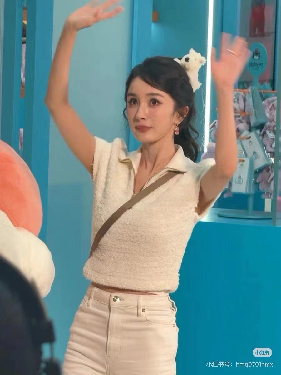 Balm 25fw sleeveless knitwear