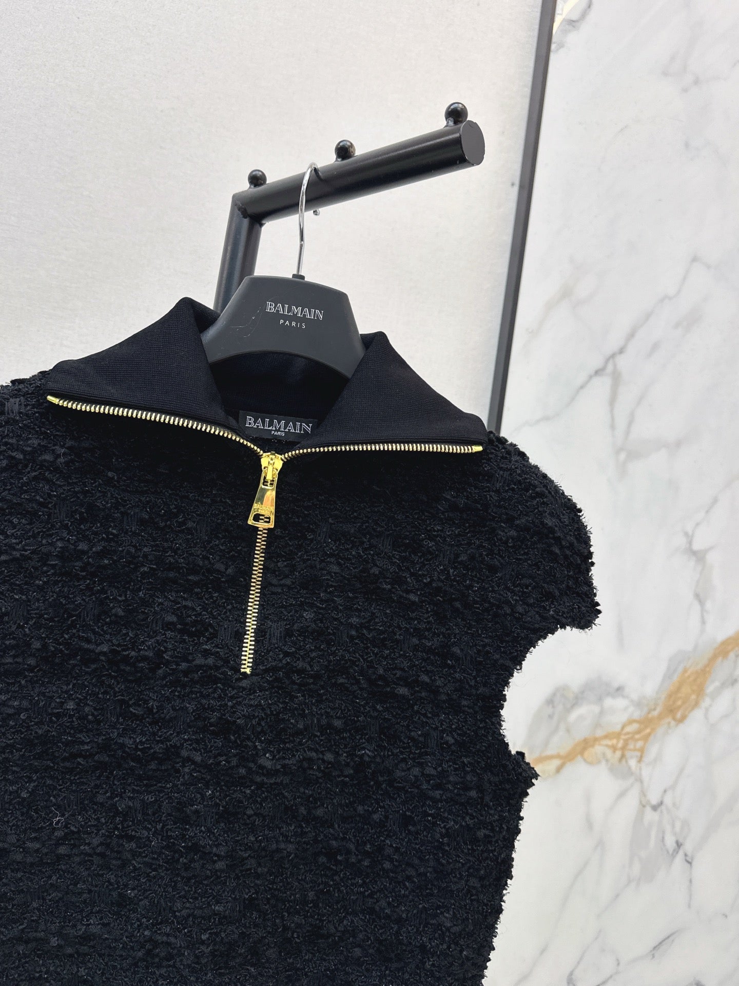 Balm 25fw sleeveless knitwear