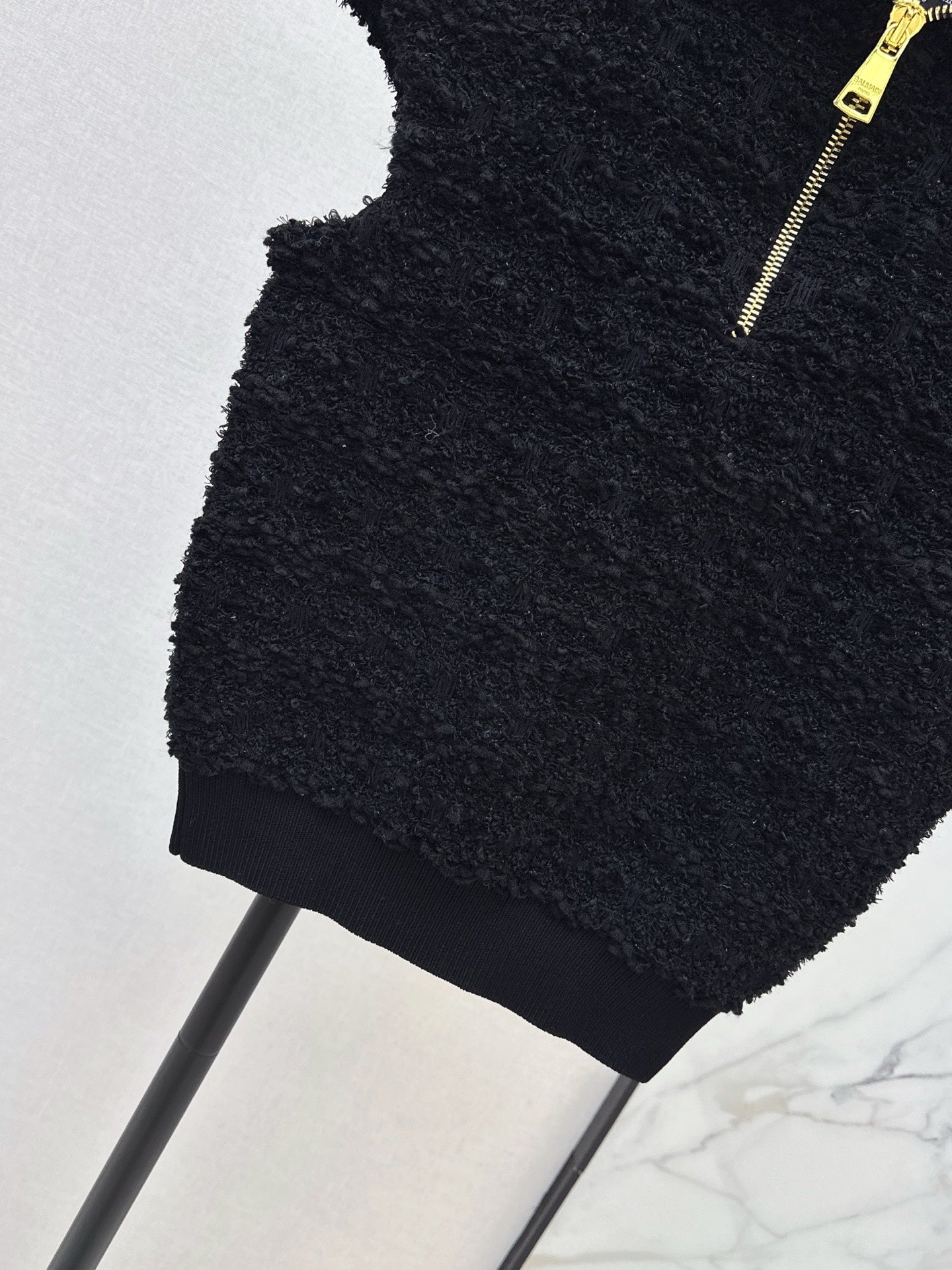 Balm 25fw sleeveless knitwear