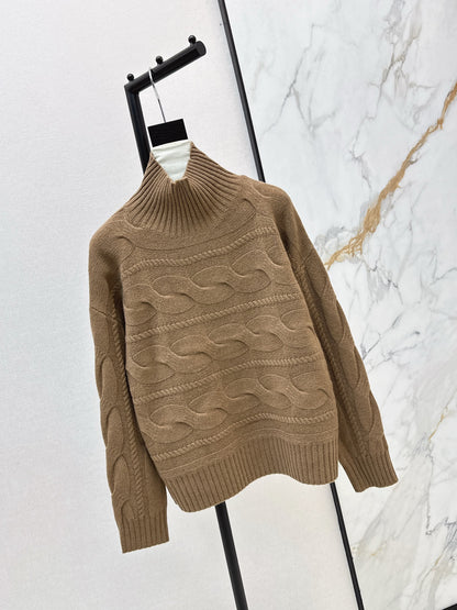 Max 25fw cable knit sweater