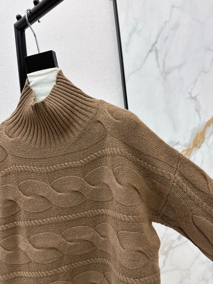 Max 25fw cable knit sweater