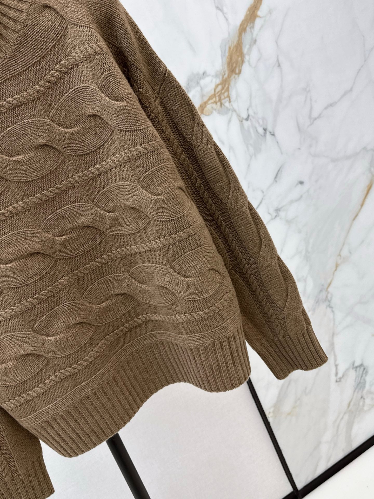 Max 25fw cable knit sweater