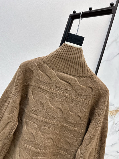 Max 25fw cable knit sweater