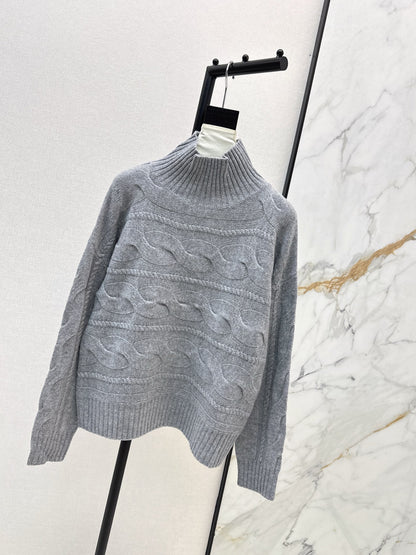 Max 25fw cable knit sweater