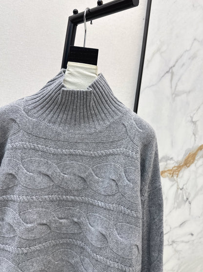 Max 25fw cable knit sweater