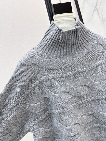 Max 25fw cable knit sweater