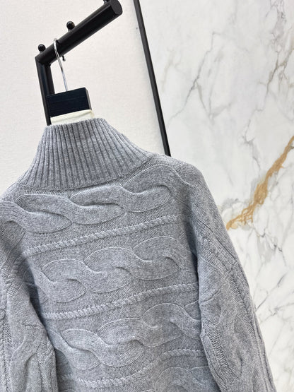 Max 25fw cable knit sweater