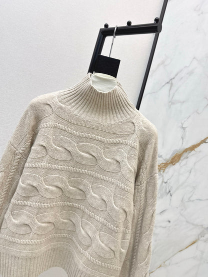 Max 25fw cable knit sweater