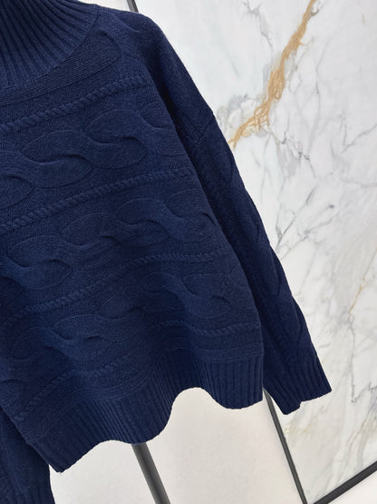 Max 25fw cable knit sweater