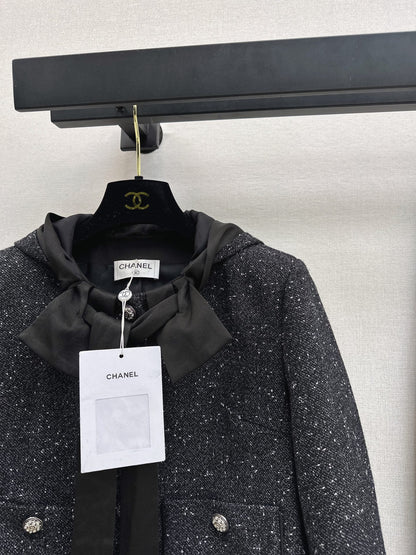 Chan 25fw tweed woven jacket