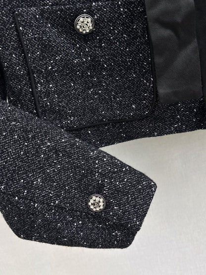 Chan 25fw tweed woven jacket