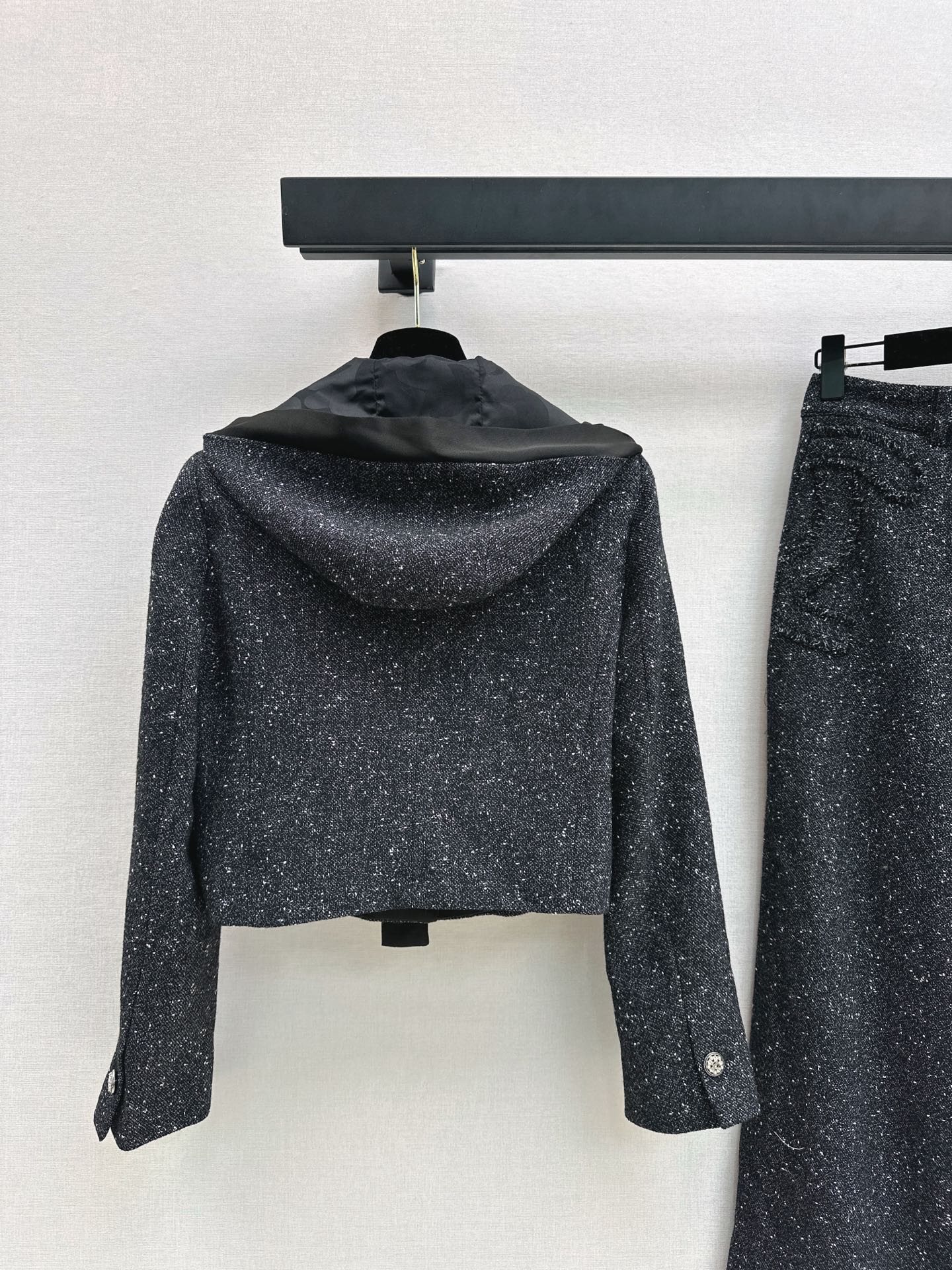 Chan 25fw tweed woven jacket