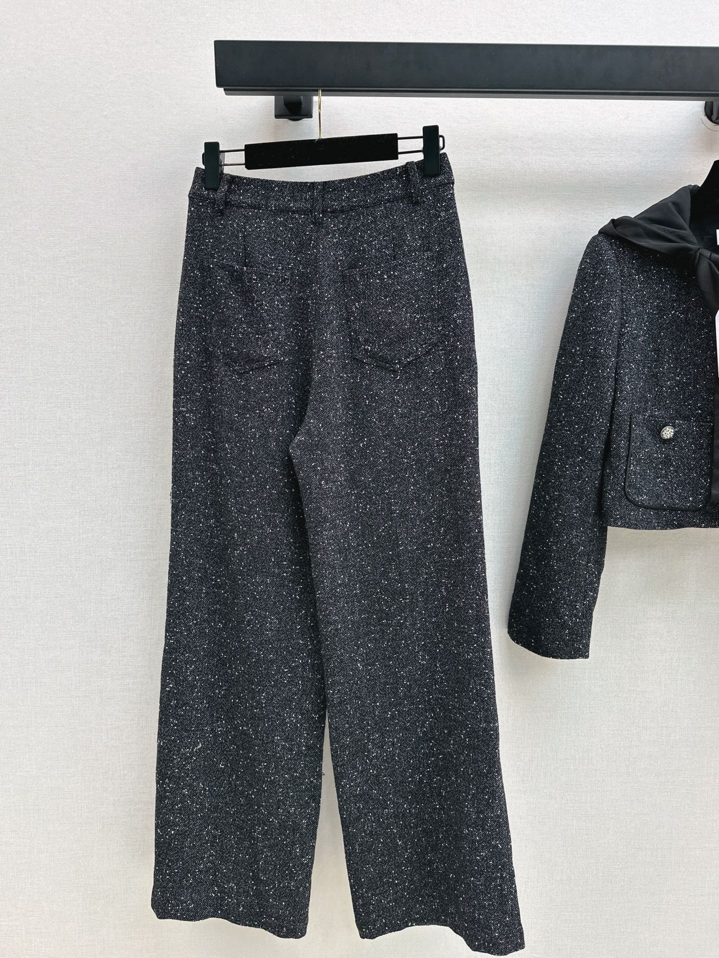 Chan 25fw woven straight pants