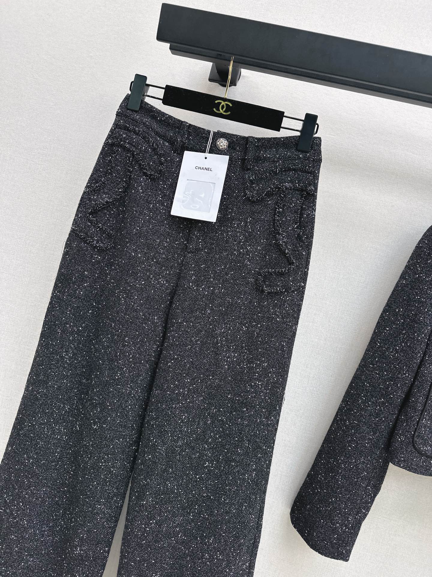 Chan 25fw woven straight pants