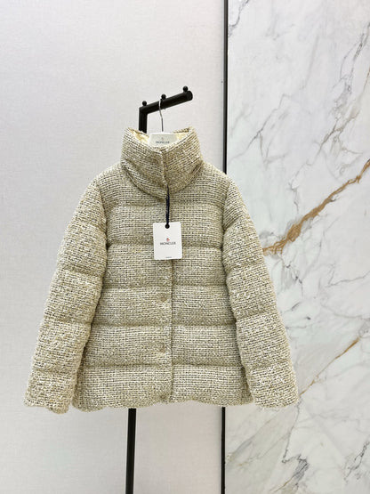 Monc 25fw tweed puffer jackets